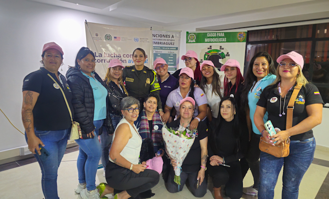 Las mujeres del transporte rompen barreras y se comprometen con la seguridad vial 