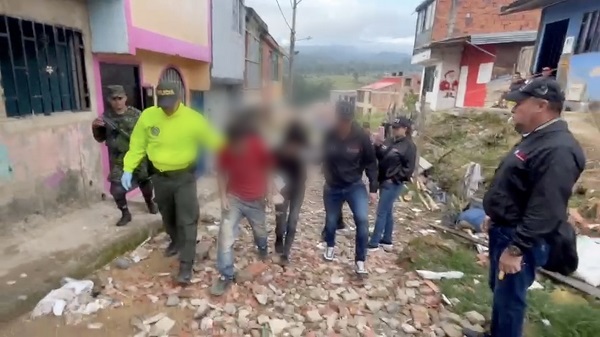 Conducción de los capturados