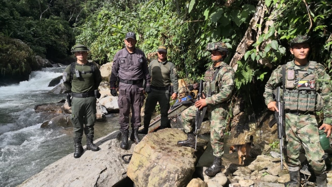 Continúa el trabajo articulado contra explotación ilícita de yacimientos mineros en Caldas