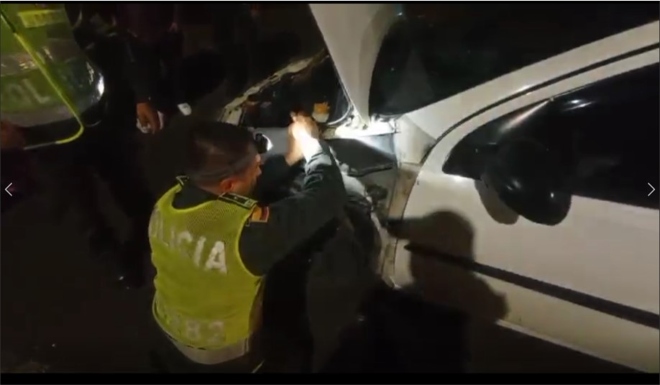 En las últimas horas, la Policía Nacional en Caldas, logra poner al descubierto una caleta con más de 3.200 gramos de clorhidrato de cocaína