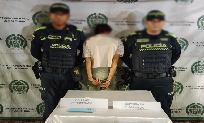 Capturada en Montería mujer por receptación y recuperación de celular reportado como hurtado