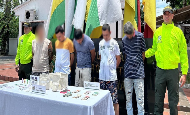 Cuatro presuntos miembros del grupo delincuencial 'Los Pachos' enfrentan medida de aseguramiento