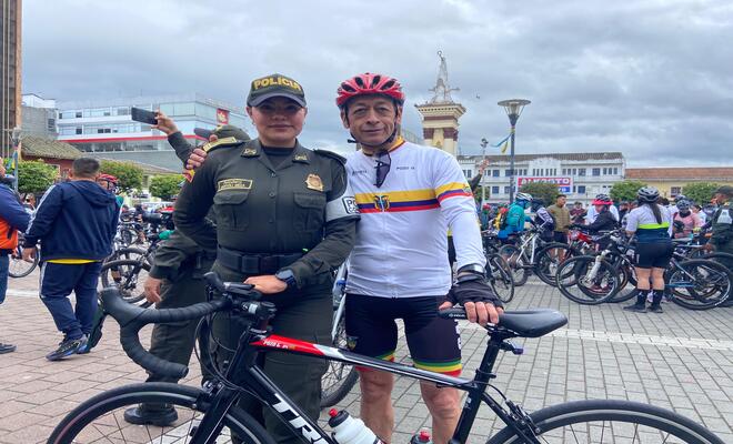 Ciclopaseo cruzando fronteras 