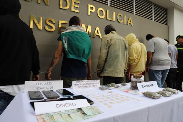 Desarticulación de grupo dinamizador de estupefacientes en el municipio de Risaralda