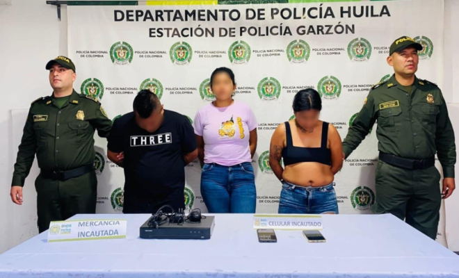 Desarticulado el grupo delincuencial común organizado ‘La Línea’ en Garzón