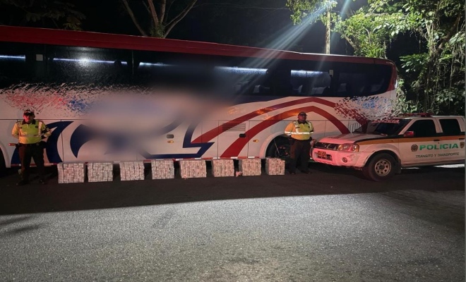 Debido a que el conductor no presentó la documentación 