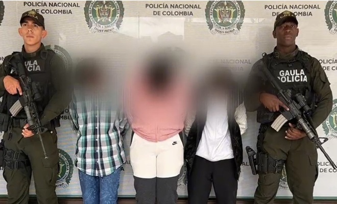 Acción conjunta del GAULA y la Fiscalía logró tres capturas por extorsión