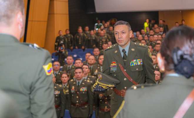 El señor Brigadier General Herbert Luguiy Benavidez Valderrama 