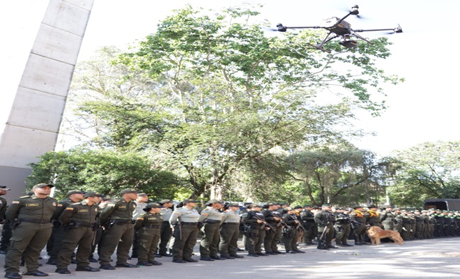 Dispositivo de seguridad y drones