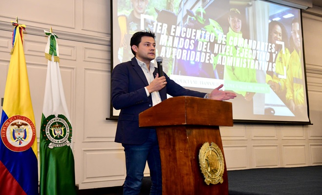 Dr. Manuel Villa secretario seguridad Medellin