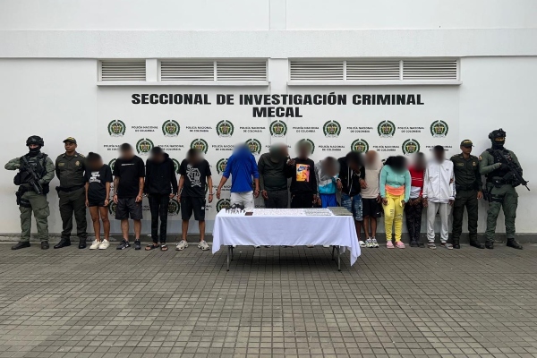 Capturados 'Los del hueco' en la Comuna 14