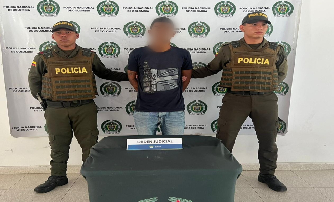 Cayó alias “Pichón” por presunta violencia intrafamiliar en Magangué