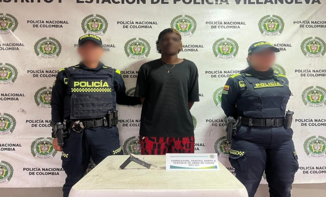 Capturado joven de 20 años en Villanueva, Bolívar