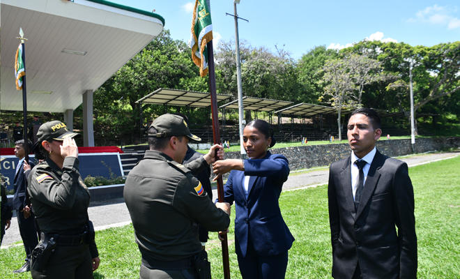 Ingreso de 625 nuevos estudiantes a la Escuela de Polic&iacute;a Sim&oacute;n Bol&iacute;var 