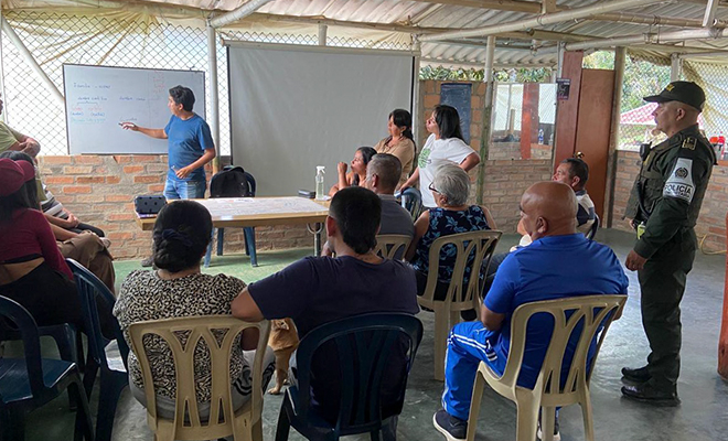 Policía Nacional clausura programa “Espacios Pedagógicos para la Convivencia” en Popayán