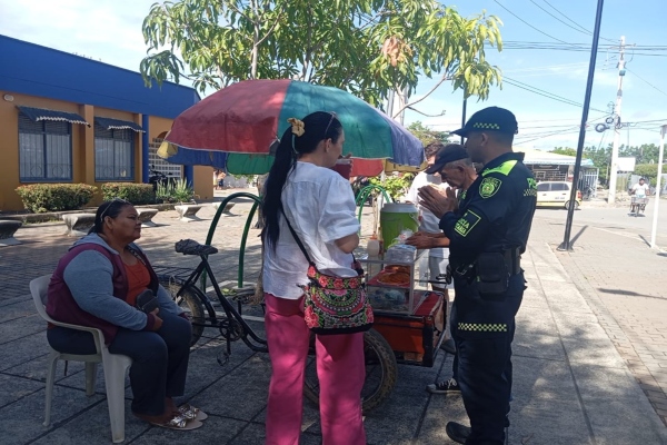 La Policía Metropolitana de Montería llegó para prevenir la violencia intrafamiliar