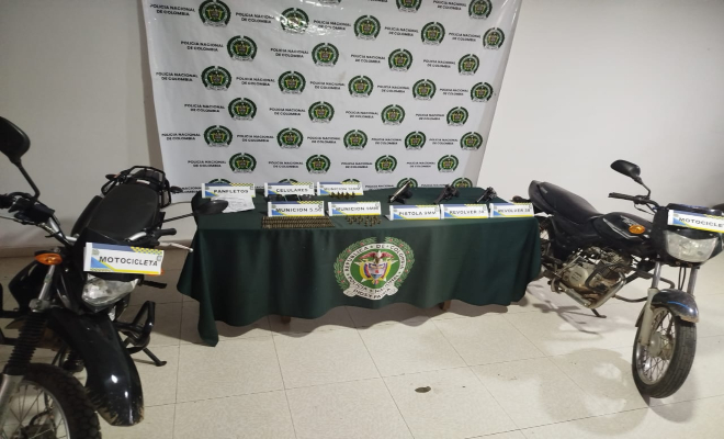 Finalmente, los capturados fueron dejados a disposición de la fiscalía general  (1)