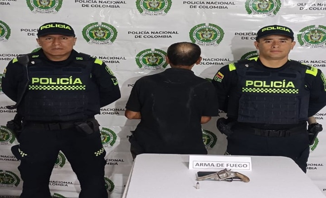 Capturan a hombre por porte ilegal de arma artesanal en vereda Los Zagales, Manizales