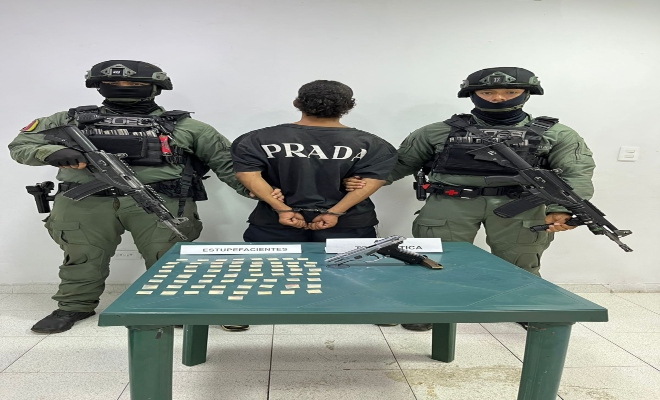 Se incautaron estupefacientes