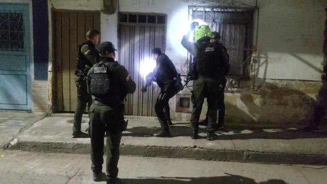 Golpe a estructura criminal dedicada a la extorsión y microtráfico en Caldas
