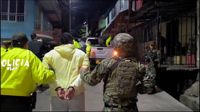 Golpe al microtráfico en Caldas: cinco capturados y gran incautación de estupefacientes