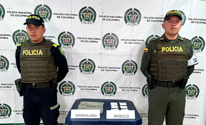 Incautan estupefacientes en Túquerres