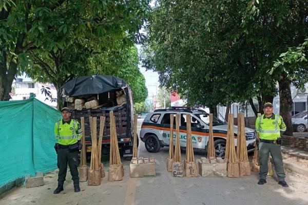 Incautación de Pólvora en Barranca de Upía