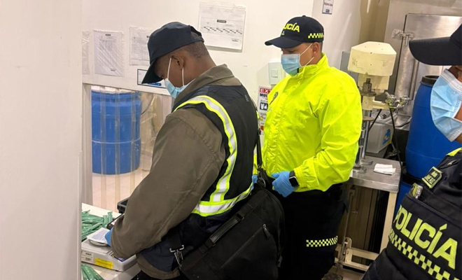 Desmantelados puntos de distribución de medicamentos falsificados.