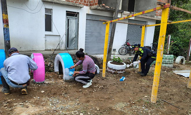 Desde ya los niños y niñas del municipio de Timbío, podrán disfrutar de un espacio libre y de sano esparcimiento con sus familias.