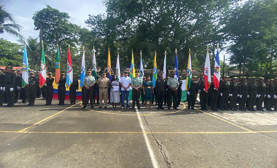 Este grupo de jóvenes realizaran labores comunitarias en Urabá