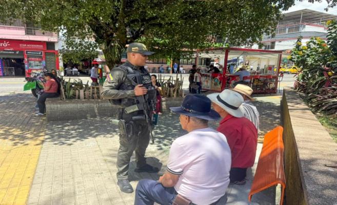 Jornada pedagógica para prevenir secuestro y extorsión en Cajamarca por parte del GAULA