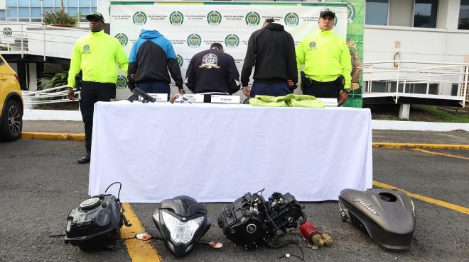 Capturados tres hombres se dedicaban a hurtar bancos