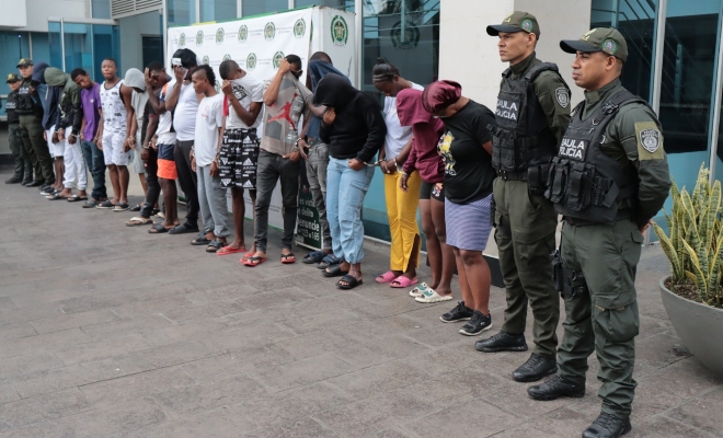 Capturados en el oriente de Cali