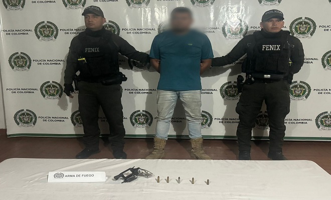 La Policía Metropolitana de Neiva, continua firme en la lucha contra el porte ilegal de armas.