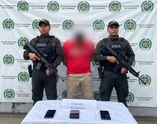La Policía Nacional capturó a alias ‘Sobrino’, requerido por la justicia por el delito de extorsión 
