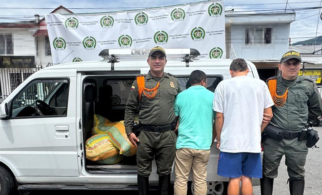 Uniformados de la Seccional de Carabineros y Protección Ambiental lograron recuperar 800 kilogramos de carne que habían sido hurtados en la inspección La Palmera del municipio de San Carlos de Guaroa