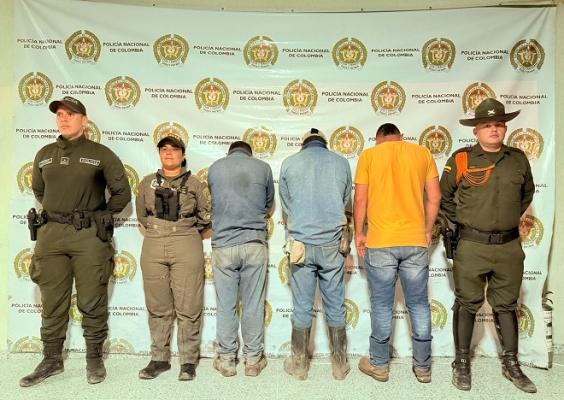 La Policía Nacional captura a reincidentes en conductas punibles contra el medio ambiente