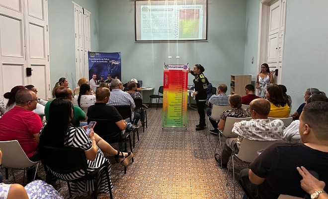 La Policía Nacional en Norte de Santander presenta el Violentómetro