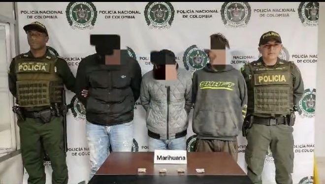 operativo se llevó a cabo durante labores de patrullaje en el parque La Aurora