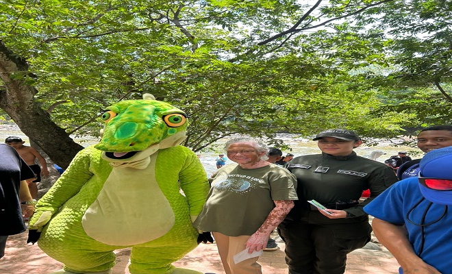 La Policía Nacional intensifica la campaña para frenar el tráfico y consumo ilegal de especies en sitios turísticos de Valledupar