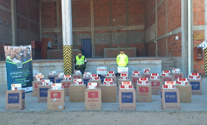 La mercancía incautada, iba con destino a la ciudad de Neiva.