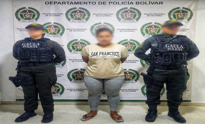 Cayó la 'Puchingo', dinamizadora del cobro de extorsiones en Achí, Bolívar