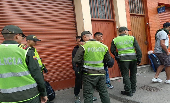 La policía metropolitana de Manizales envía el balance del fin de semana 
