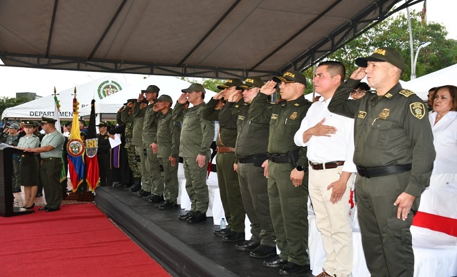 La región cinco de policía tiene nuevo comandante