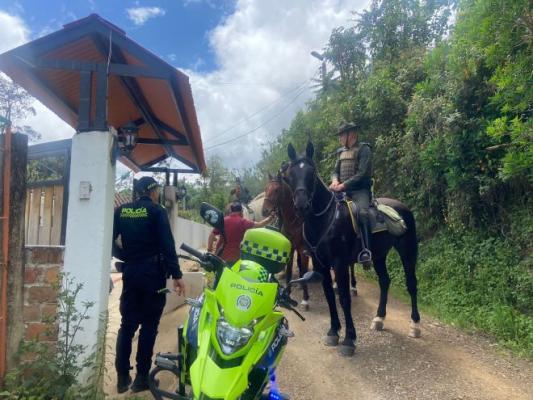 Autoridades y comunidad se unen para prevenir el hurto de ganado 