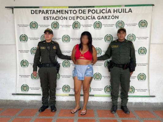 se le hallaron más de 100 dosis de marihuana que llevaba en sus partes íntimas