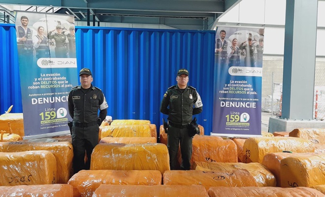 Mediante controles aduaneros se logró la aprehensión de $5.582.017.536 de pesos en mercancía de contrabando.