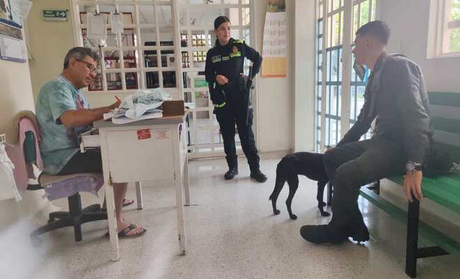 El afecto de nuestros uniformados por los animales 