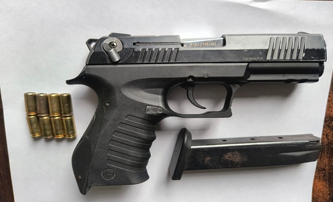 Nueva arma de fuego incautada en Manizales