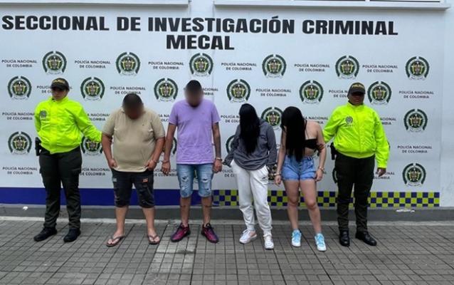 Capturados 'Los Fletes' por hurto en la modalidad de fleteo